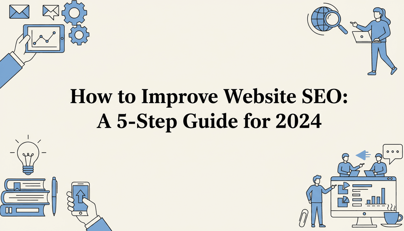 How to Improve Website SEO: A 5-Step Guide for 2024