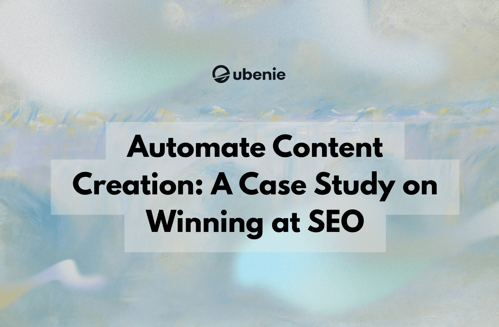 Automate Content Creation: A Case Study on Winning at SEO
