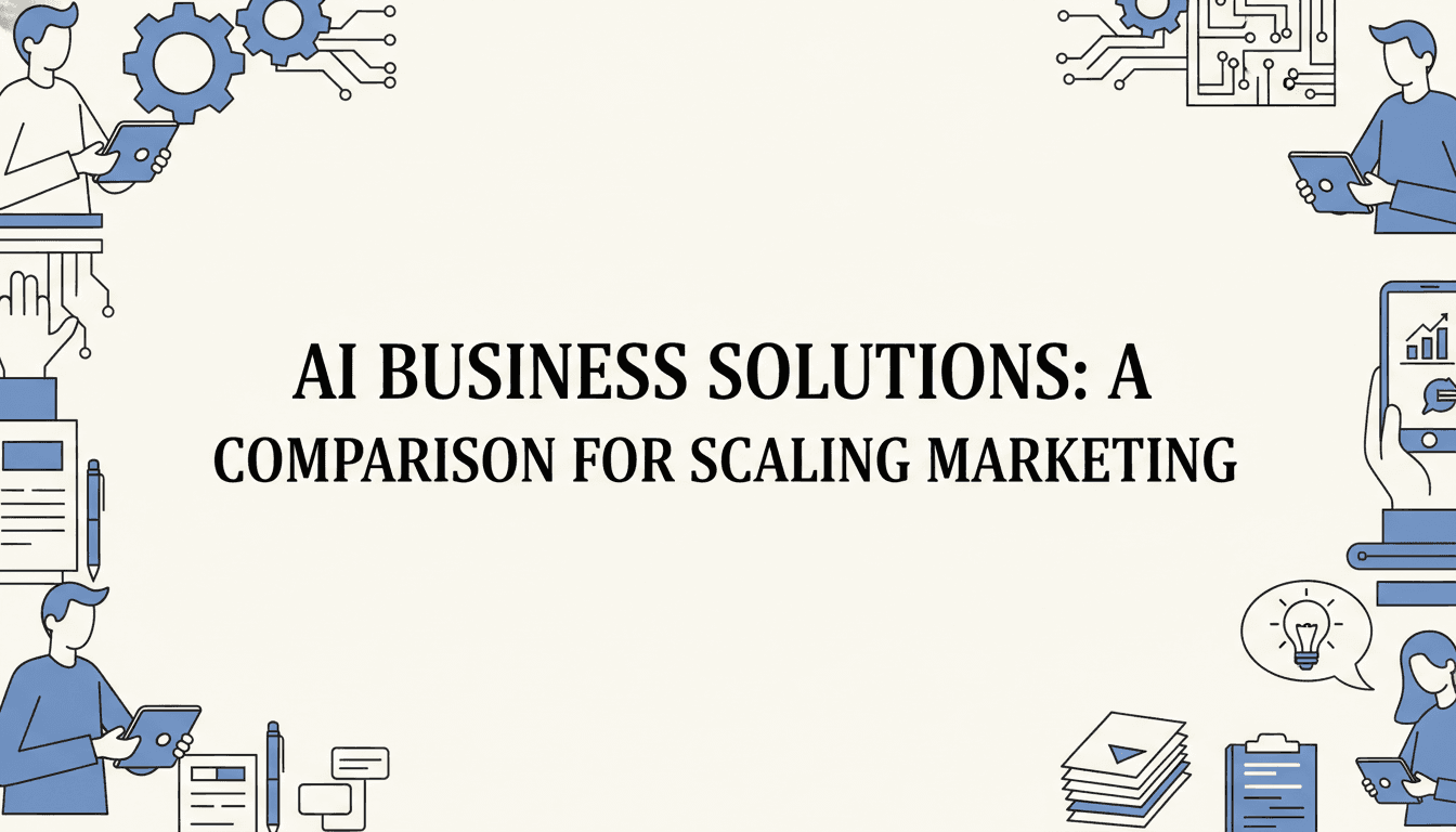 AI Business Solutions: A Comparison for Scaling Marketing